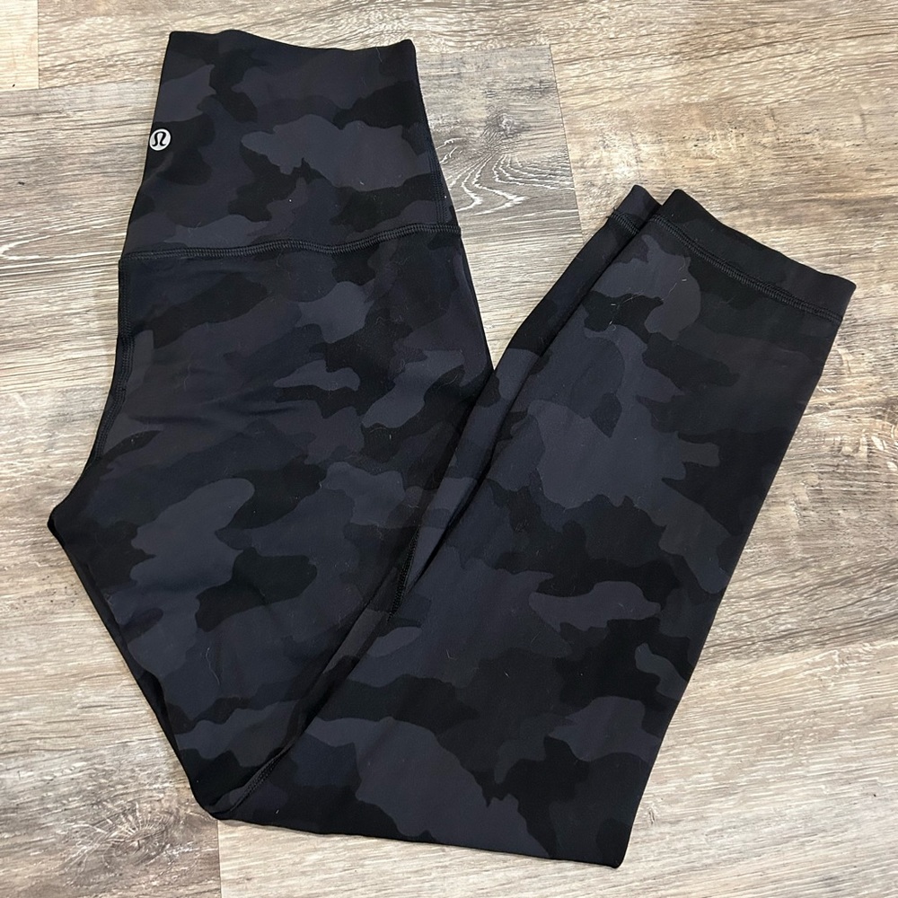Lululemon Align HR Crop ~ Camo